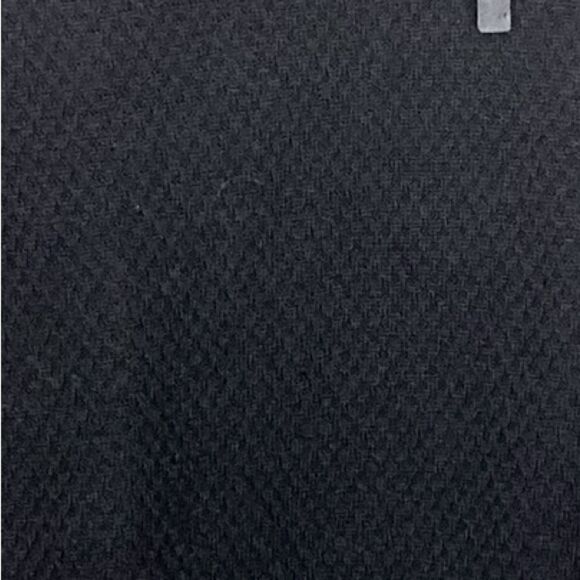 Ted Baker London Men’s Sz 5 XL Black Textured 1/4 Quarter Zip Tunnel Sweater - Picture 2 of 5